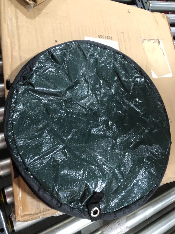 Photo 1 of Coghlans 1219 Trash Can, 33 Gal Capacity, Polyethylene, Green
