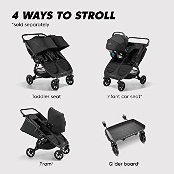 Photo 2 of Baby Jogger® City Mini® GT2 Double Stroller Jet
