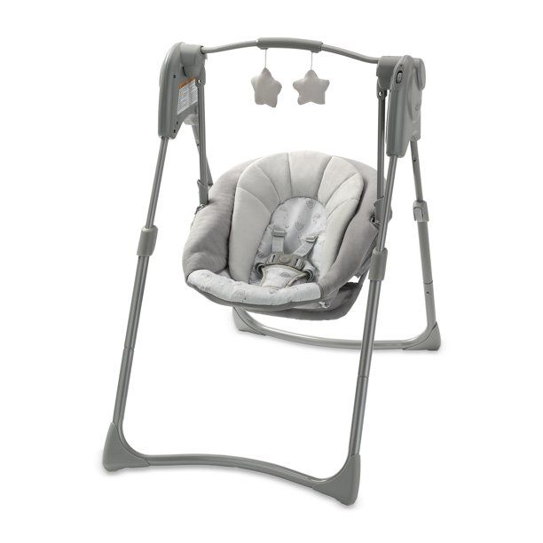 Photo 1 of Graco Slim Spaces Compact Baby Swing Reign
