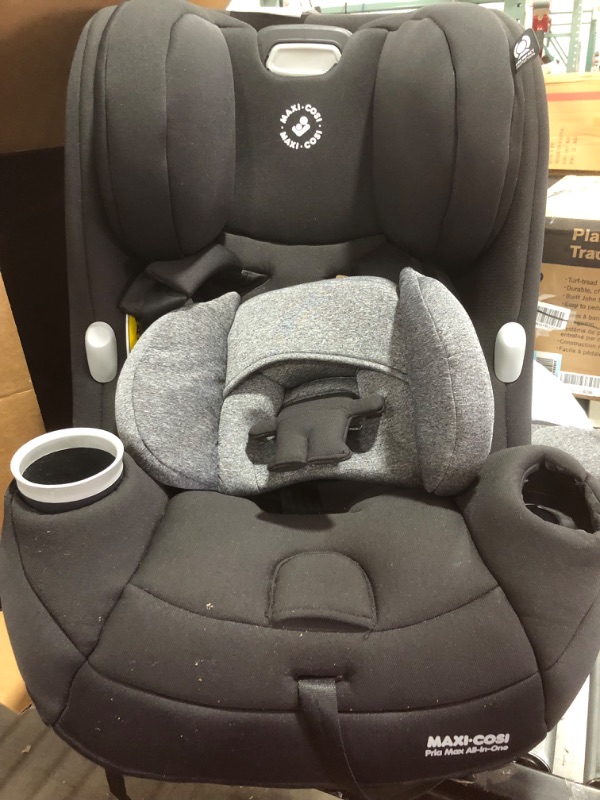 Photo 2 of Maxi-Cosi Pria Max All-in-One Convertible Car Seat, Essential Black - Pure COSI
