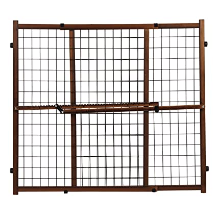 Photo 1 of Position & Lock Tall & Wide Baby Gate, Pressure-Mounted, Farmhouse Collection -2 x 31 x 32 inches
