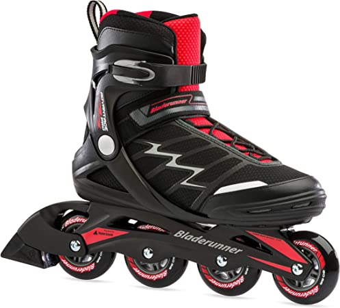 Photo 1 of SIZE 8- Bladerunner by Rollerblade Advantage Pro XT Men's Adult Fitness Inline Skate, Black and Red, Inline Skates
