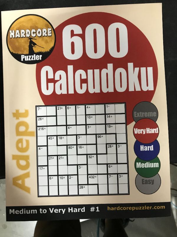 Photo 1 of 600 Calcudoku 