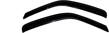Photo 1 of Auto Ventshade [AVS] Ventvisor | Outside Mount, Smoke Color, 2 pc | 92455 | Fits 1996 - 2022 Chevrolet Express/GMC Savana Vans 1500/2500/3500, 2003 - 2009 Kodiak/Topkick C4500/C5500 Standard Cab
