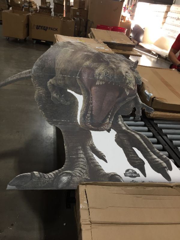 Photo 2 of Advanced Graphics T-Rex Life Size Cardboard Cutout Standup - Jurassic World (2015 Film)
