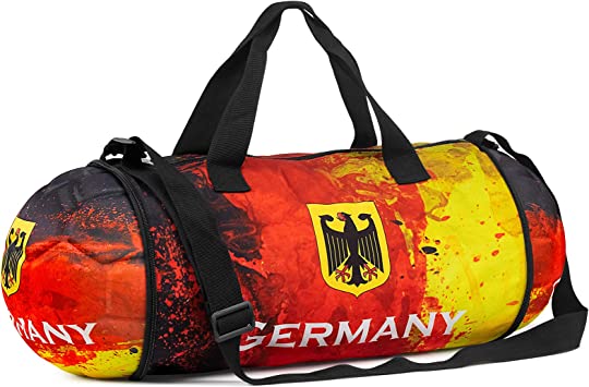 Photo 1 of PETERPOINT Gym Bags for Men Small Duffle Bag Women Lightweight Large Folded Into a Basketball
