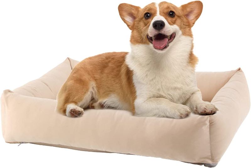 Photo 1 of ZHEBU Medium Dog Beds, Dog Bed for Medium Dogs Washable, Anti-Slip Pet Bed for Puppy and Kitty, Calming Dog Bed for Small Dogs
