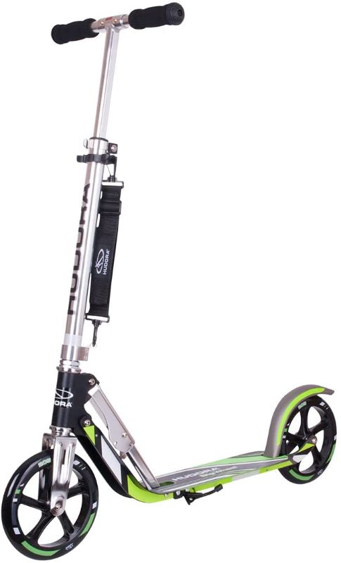 Photo 1 of HUDORA Scooter for Kids Ages 6-12 - Scooters for Teens 12 Years and Up - Adult Scooter with Big Wheel - Scooter for Kids 8 Years and Up with 4 Adjustment Levels Handlebar Up to 41 Inch High
