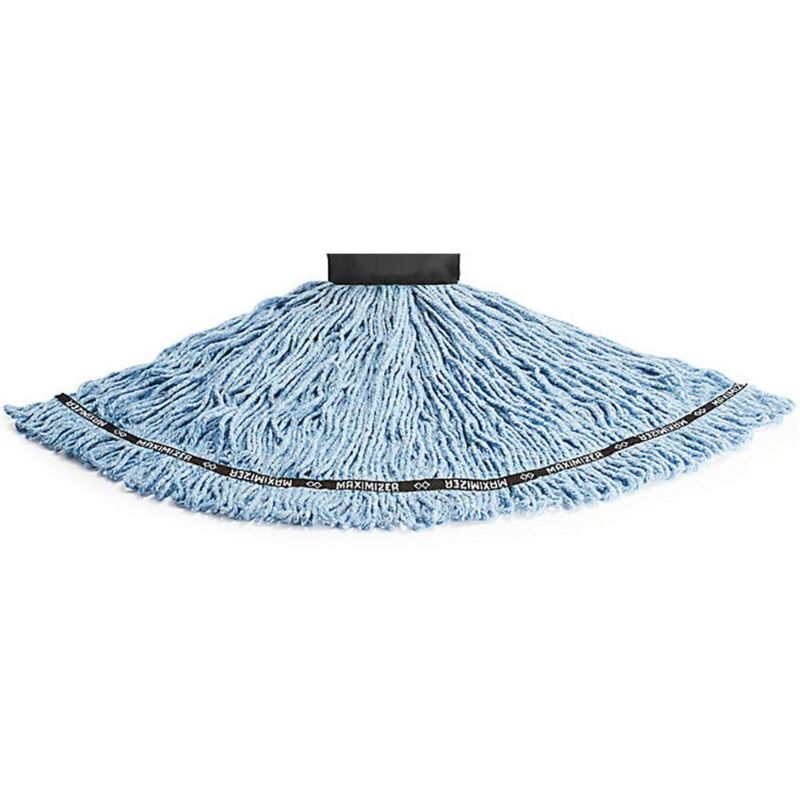 Photo 1 of Rubbermaid Commercial Products Maximizer #24 Blend Mop Head, Blue