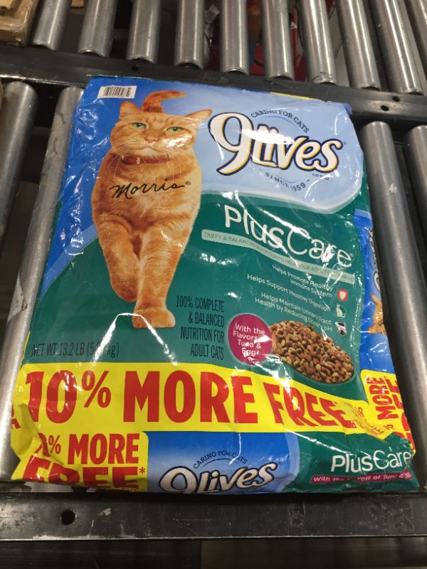 Photo 2 of 9Lives Plus Care Dry Cat Food, 13.3 Lb  BB 05 28 2022