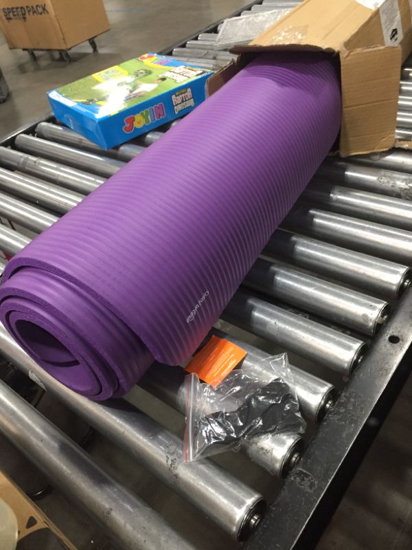 Photo 2 of Amazon Basics 1/2-Inch Extra Thick Exercise Yoga Mat
