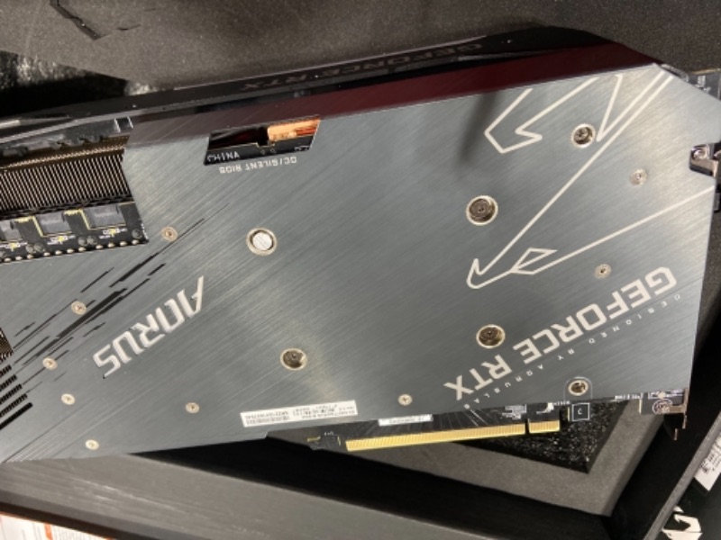 Photo 4 of GIGABYTE AORUS GeForce RTX 3070 Ti Master 8G Graphics Card GV-N307TAORUS M-8GD