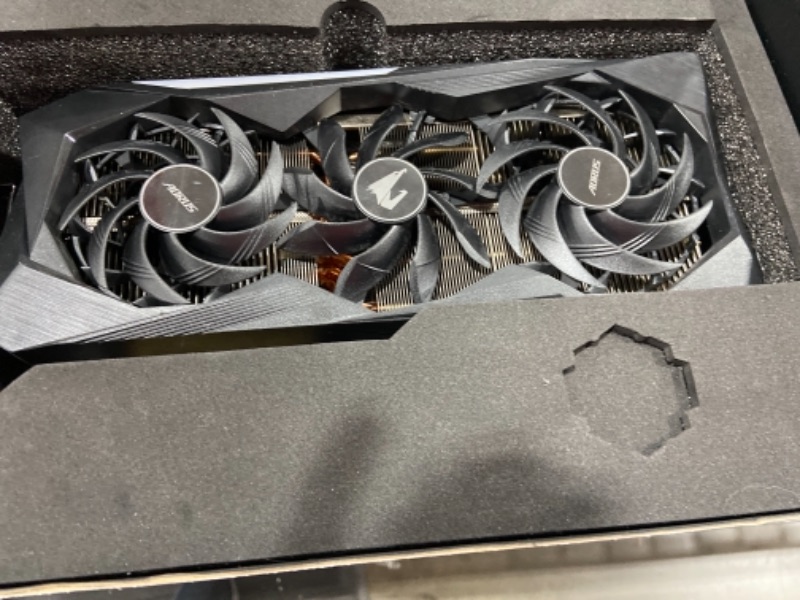 Photo 3 of GIGABYTE AORUS GeForce RTX 3070 Ti Master 8G Graphics Card GV-N307TAORUS M-8GD