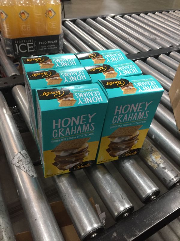 Photo 2 of (Pack of 6) Pamela's Products Gluten Free Graham Crackers, Honey BB 02 2022
