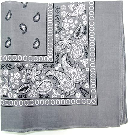 Photo 1 of Kaiser Collection Double Sided Paisley Bandanas (1 Dozen)
