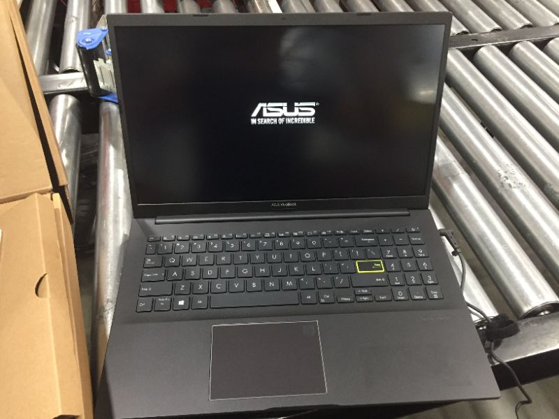 Photo 3 of ASUS VivoBook 15 S513 Thin and Light Laptop, 15.6” FHD Display, AMD Ryzen 7 5700U Processor, Radeon graphics, 8GB DDR4 RAM, 1TB PCIe SSD, Fingerprint, Windows 10 Home, Indie Black, S513UA-DS74