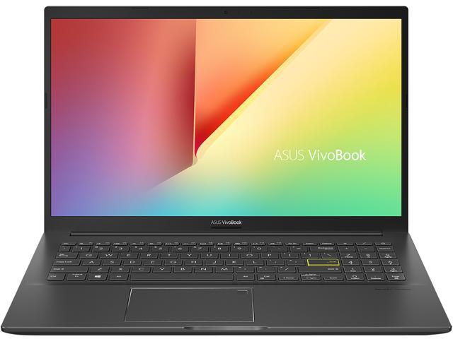 Photo 1 of ASUS VivoBook 15 S513 Thin and Light Laptop, 15.6” FHD Display, AMD Ryzen 7 5700U Processor, Radeon graphics, 8GB DDR4 RAM, 1TB PCIe SSD, Fingerprint, Windows 10 Home, Indie Black, S513UA-DS74