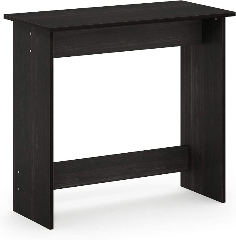 Photo 1 of FURINNO Simplistic Study Table, Espresso 15.39"D x 31.3"W x 29.8"H
