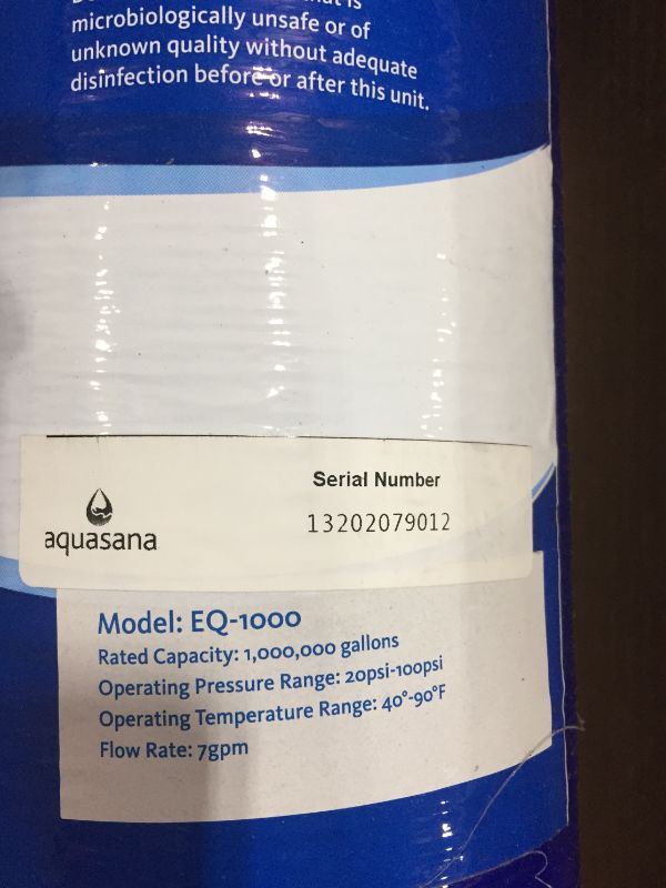 Photo 3 of Aquasana Replacement Tank for 10-Year, 1,000,000 Gallon Whole House Water Filter System
