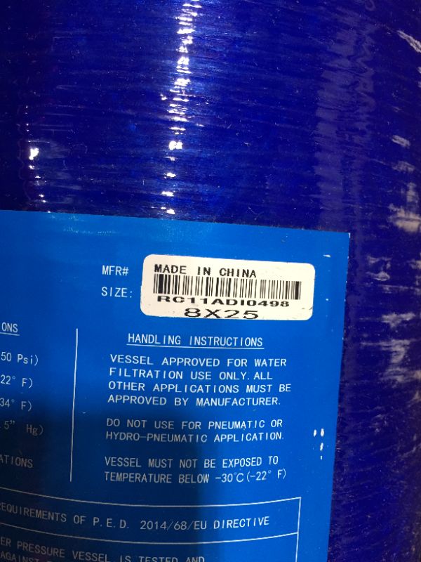 Photo 4 of Aquasana Replacement Tank for 10-Year, 1,000,000 Gallon Whole House Water Filter System
