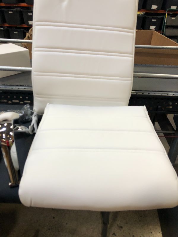 Photo 3 of - White  Executive Swivel  Chair ----SOLD BY PARTS
