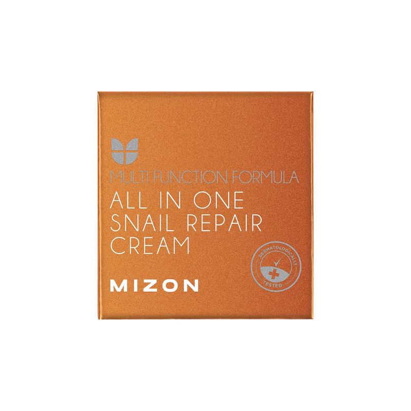 Photo 1 of MIZON Snail Repair Cream, Face Moisturizer with Snail Mucin Extract, All in One Snail Repair Cream, Recovery Cream, Korean Skincare, Wrinkle & Blemish Care (2.53 Fl Oz (Pack of 1))
