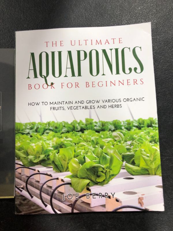 Photo 2 of 2 PLANNERS, 1 MONTHLY PLANNER, 1 JOURNAL, 1 AQUAPONICS BOOK FOR BEGINNERS.