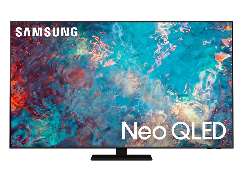 Photo 1 of 55" Class QN85A Samsung Neo QLED 4K Smart TV in Titan Black (2021)
