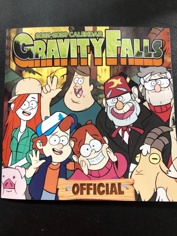 Photo 3 of 2ND GRADE SQUAD NOTE BOOK, WIDE RULED NOTE BOOK, GRAVITY FALLS 2022-2023 CALENDAR