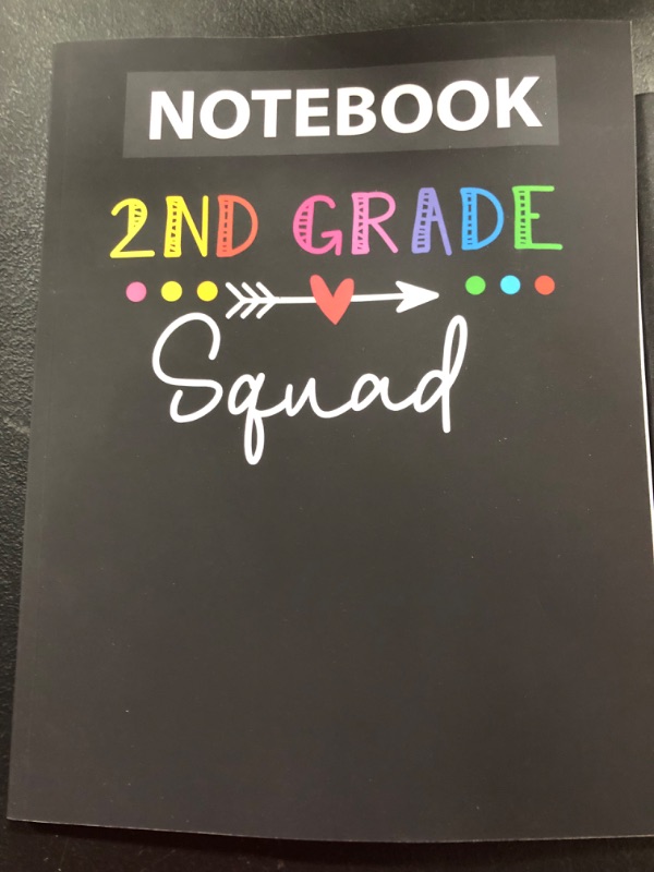 Photo 1 of 2ND GRADE SQUAD NOTE BOOK, WIDE RULED NOTE BOOK, GRAVITY FALLS 2022-2023 CALENDAR