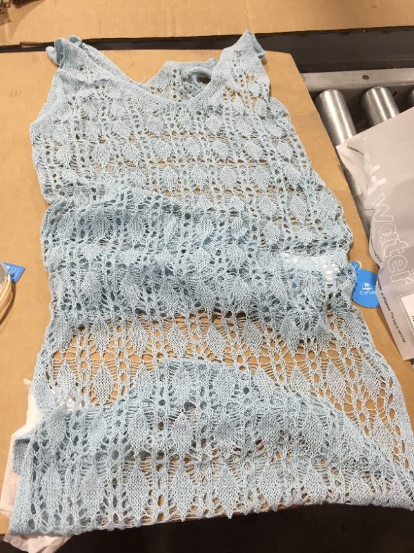 Photo 1 of Crochet Sleeveless Tunic Cover Up