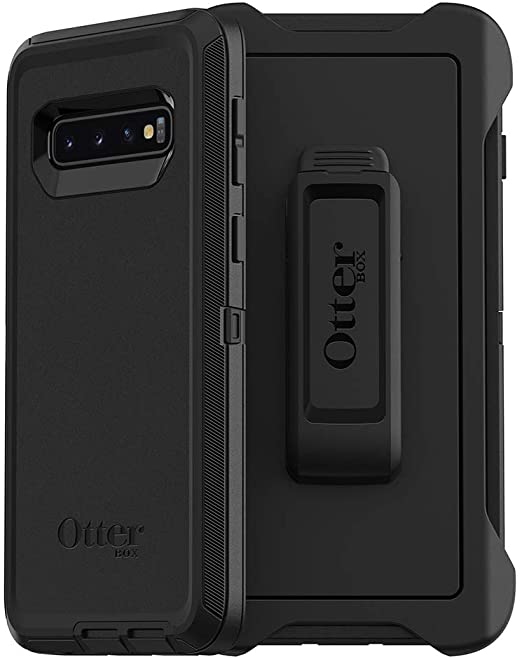 Photo 1 of OTTERBOX DEFENDER SERIES SCREENLESS EDITION Case for Galaxy S10 - BLACK
