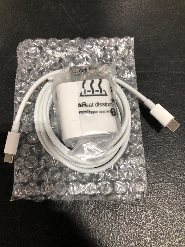 Photo 1 of PD 20W FAST CHARGER FOR SAMSUNG. WHITE. 