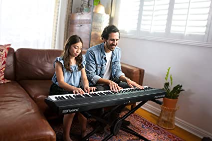 Photo 3 of Roland GO:PIANO 88-Key Full Size Portable Digital Piano Keyboard with Onboard Bluetooth Speakers (GO-88P)
