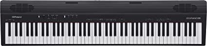 Photo 1 of Roland GO:PIANO 88-Key Full Size Portable Digital Piano Keyboard with Onboard Bluetooth Speakers (GO-88P)
