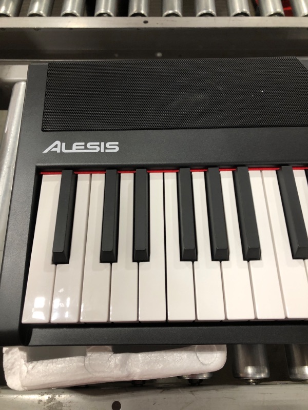 Photo 4 of Alesis Recital – 88 Key Digital Piano Keyboard with Semi Weighted Keys, 2x20W Speakers, 5 Voices, Split, Layer and Lesson Mode, FX and Piano Lessons. MISSING ORIGINAL BOX. PRIOR USE.
