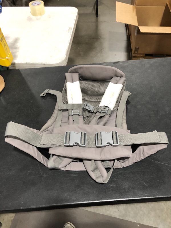 Photo 3 of Bbpark Mesh Baby Carrier Newborn to Toddler, Facing-in and Facing-Out Front and Back Holder Kangaroo Carrier for Infant Grey
