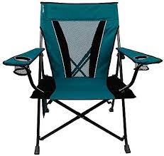 Photo 1 of 80130 Double Extra Large Dual Lock Folding Chair - Cayman Blue Iguana
