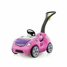 Photo 1 of Step2 Whisper Ride II Push Car | Pink Toddler Ride On Toy
