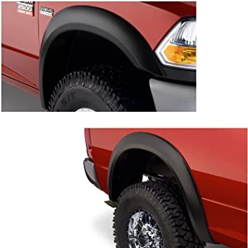 Photo 1 of Bushwacker 50918-02 Extend-A-Fender Fender Flares 4pc. Set fits 2010-2018 Dodge Ram 2500 & 3500 (8' Truck Bed - Includes Dually)
