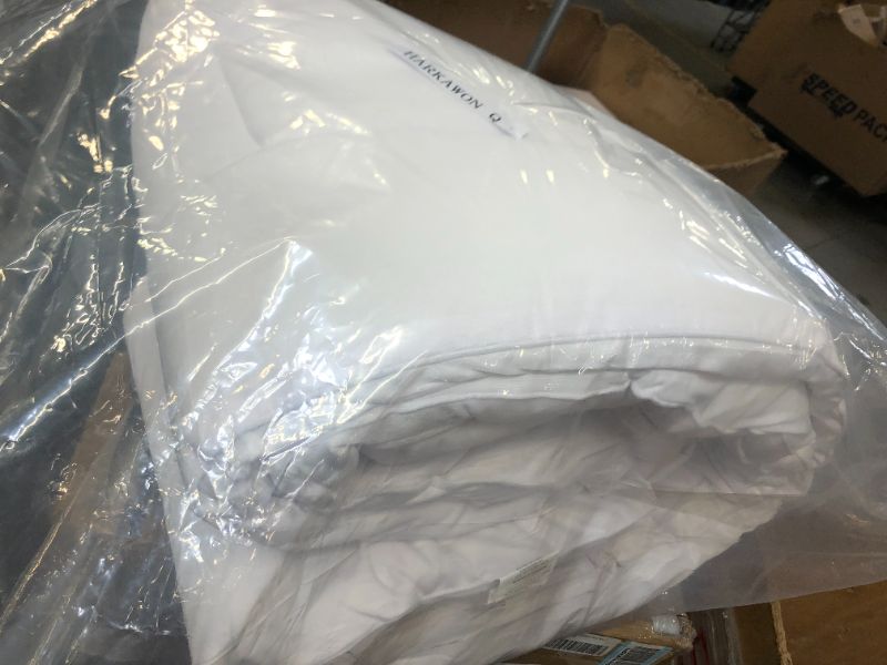 Photo 1 of  Queen Size Mattress Pad Cover White
