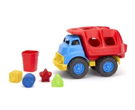 Photo 1 of Green Toys Disney Baby Mickey Mouse & Friends Shape Identification Sorter Truck
