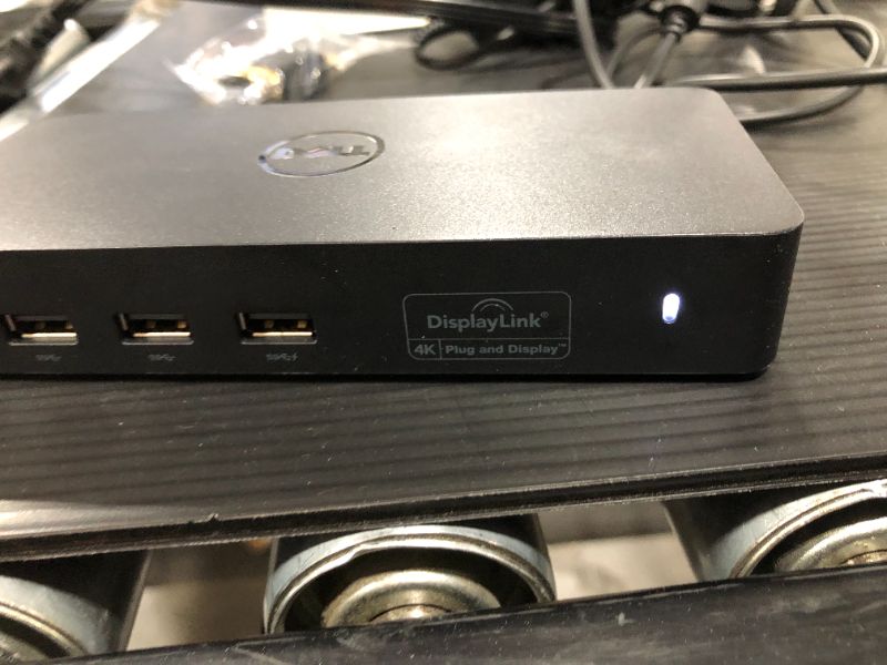 Photo 6 of Dell Black 452-BBOO USB 3.0 Ultra HD Triple Video Docking Station
