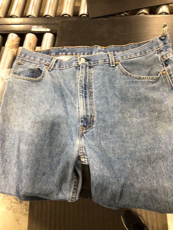 Photo 1 of Levi's Men's 550 Relaxed Fit Jeans [44Wx30L]