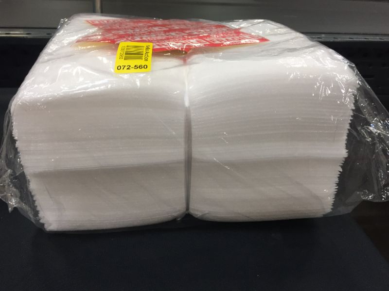 Photo 3 of 100-Pack 12" x 12" Foam Wrap Sheets Cushioning Foam, Moving and Packing Supplies, Fragile Stickers Included
