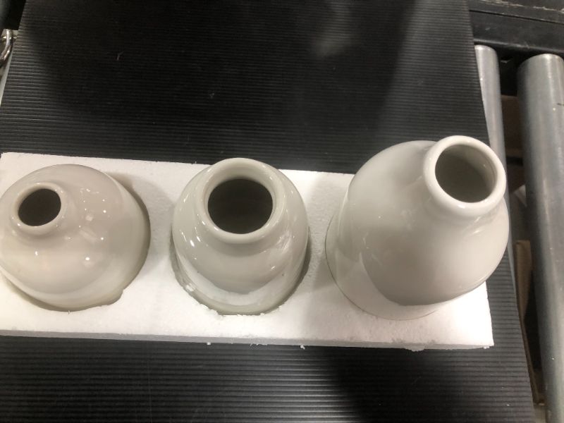 Photo 1 of 3 piece mini ceramic vases home decor
