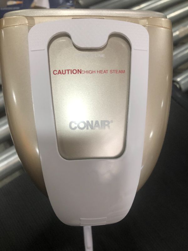 Photo 2 of Conair - Turbo ExtremeSteam Handheld Fabric Steamer - Brown
