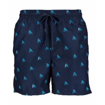 Photo 1 of Kanu Surf Men's Navy Regatta Sailboat Boardshorts - 3X
