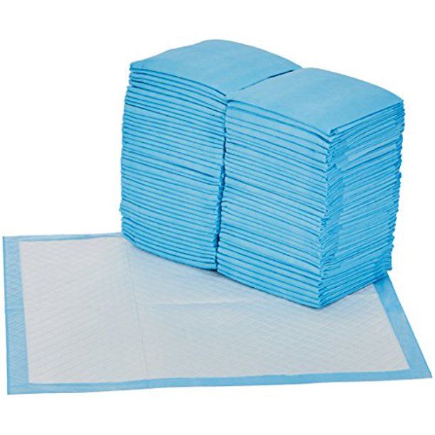 Photo 1 of Basics Dog and Puppy Pee, Potty Training Pads, Regular (24 X 23 Inches) - Pack of 80