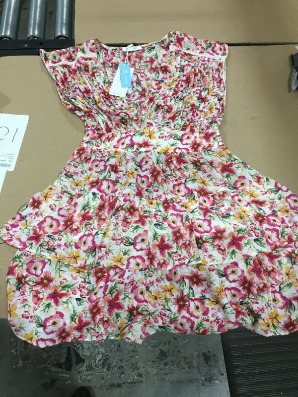 Photo 1 of Womens short floral dress, size S [BRAND NEW, ORIGINAL TAGS STILL ATTACHED]